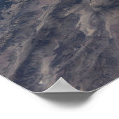 Poster Feu Autour Du Parc National De Yosemite. (Coin)