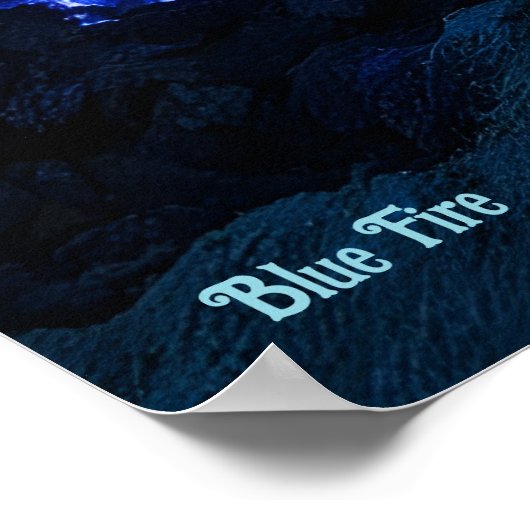 Poster Feu bleu (Coin)