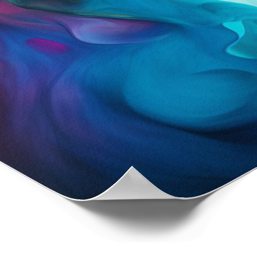 Poster Feu coloré (Coin)