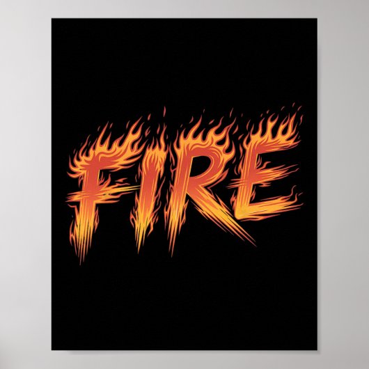 Poster Feu Costume d'Halloween Couples correspondants à l (Devant)