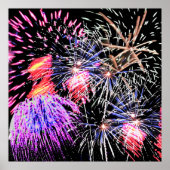 Poster Feu d'artifice (Devant)