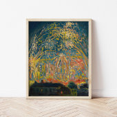 Poster Feu d'artifice à Nice | Nikolai Tarkhov