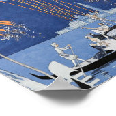 Poster Feu D'Artifice George Barbier À Venise 1924 (Coin)