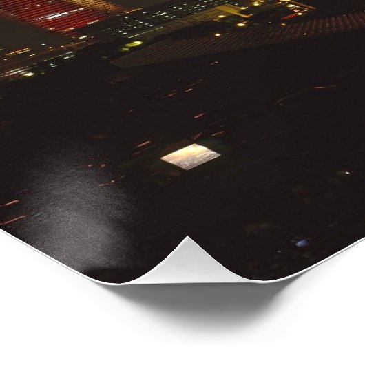 Poster Feu d'artifice, Houston, Texas (Coin)