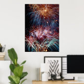 Poster Feu d'artifice par tdgallery (Bureau à domicile)