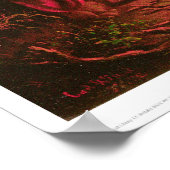 Poster Feu de camp indien (2166A) (Coin)