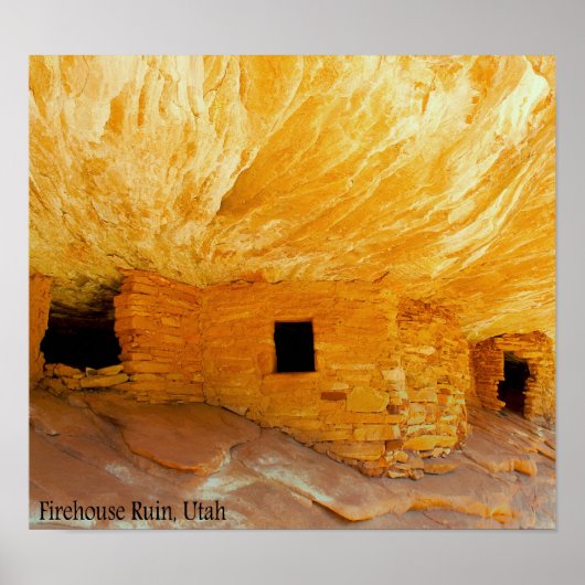 Poster Feu de chauffage (Devant)