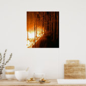 Poster Feu de feu (Cuisine)