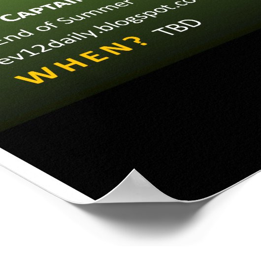 Poster Feu de feu de camp pré-Rapture (Coin)