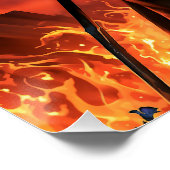 Poster Feu de Maman Brigitte (Coin)