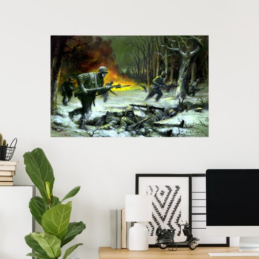 Poster Feu de Marche (Bureau à domicile)