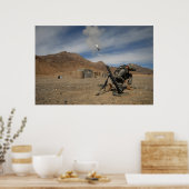 Poster Feu de mortier (Cuisine)