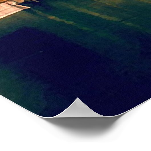 Poster Feu de neige Montage (Coin)