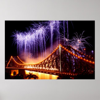 Poster Feu de rivière