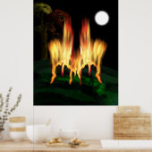 Poster Feu d'incendie (Cuisine)