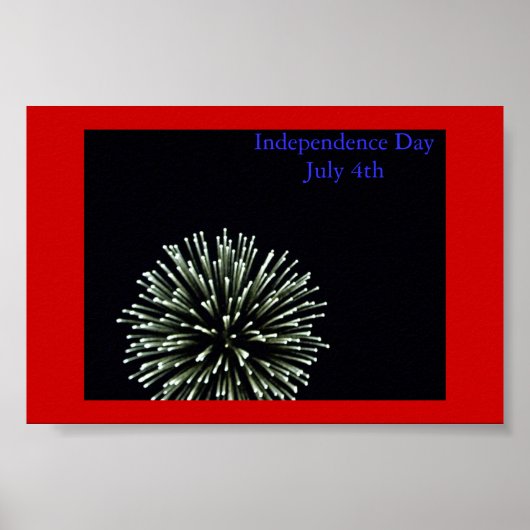 Poster Feu d'Indépendance (Devant)