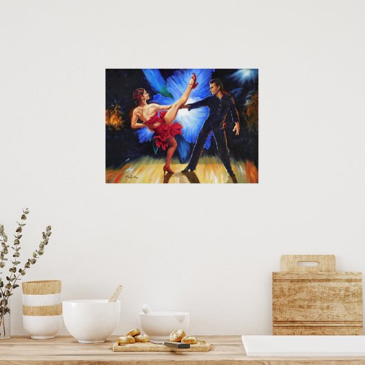 Poster Feu d'orchidée (Cuisine)