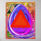 Poster Feu élémentaire dans Ether Meditation Aid Tattva (Devant)