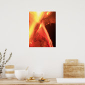 Poster Feu et bois (Cuisine)
