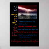 Poster Feu Et Eau De Glace (Devant)