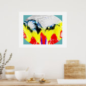 Poster Feu et fonte de glace (Cuisine)