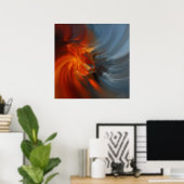 Poster Feu et Glace (Bureau à domicile)