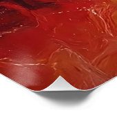 Poster Feu et glace en mouvement (Coin)