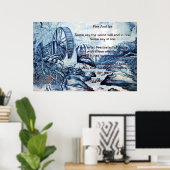 Poster Feu Et Glace Sur La Chine (Bureau à domicile)