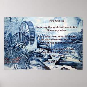 Poster Feu Et Glace Sur La Chine