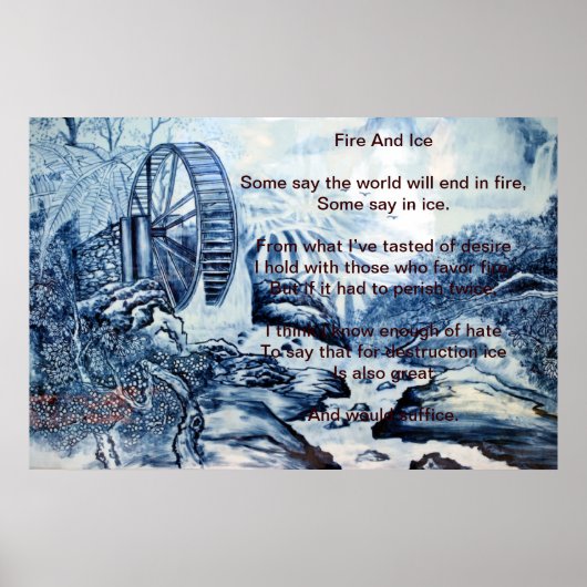 Poster Feu Et Glace Sur La Chine (Devant)