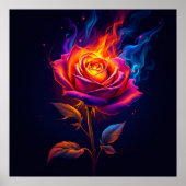 Poster Feu et la Rose (Devant)