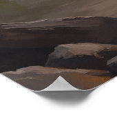 Poster Feu Flannel Amusant Avec Récupération (Coin)