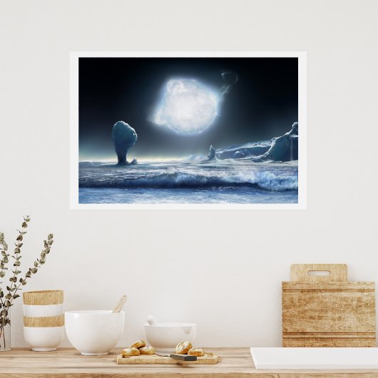 Poster Feu froid (Cuisine)