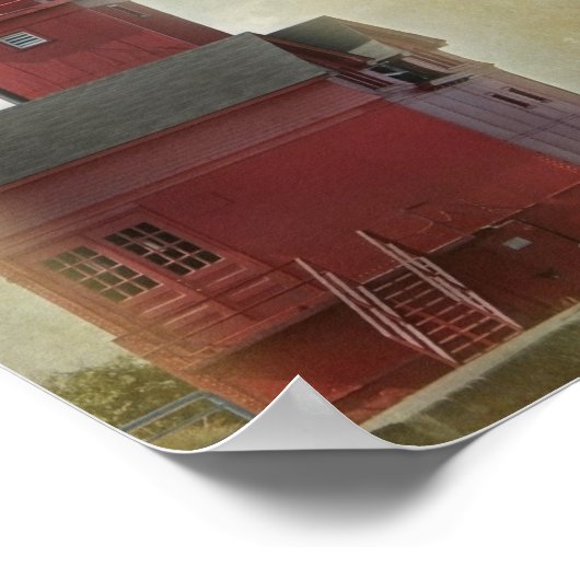 Poster Feu indicateur (Coin)