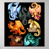 Poster Feu Jade Winglet Dragonets Moonwatcher Win (Devant)