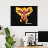 Poster Feu Phoenix (Bureau à domicile)