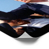 Poster Feu ! Président Trump (Coin)