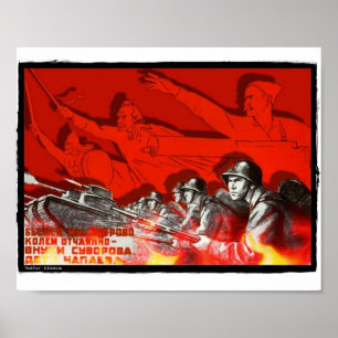 Poster Feu rouge