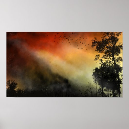 Poster Feu sauvage (Devant)