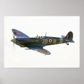Poster Feu Spitfire MH-434 (Devant)