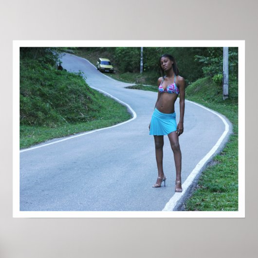 Poster feu sur le trafic (Devant)