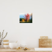 Poster Feuillage d'automne Nature Peinture photo (Cuisine)