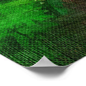 Poster Feuillage de bananier tropical - Promenez-vous dan (Coin)