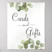 Poster Feuillage de verdure Eucalyptus (Devant)