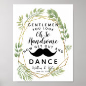 Poster Feuillage en feuilles de cristal mariage DE SALLE (Devant)