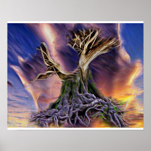 Poster Feuillage majestueux