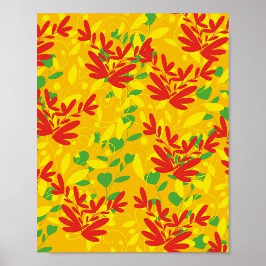 Poster feuille (Devant)