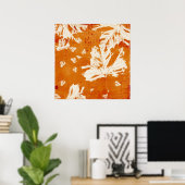 Poster feuille (Bureau à domicile)