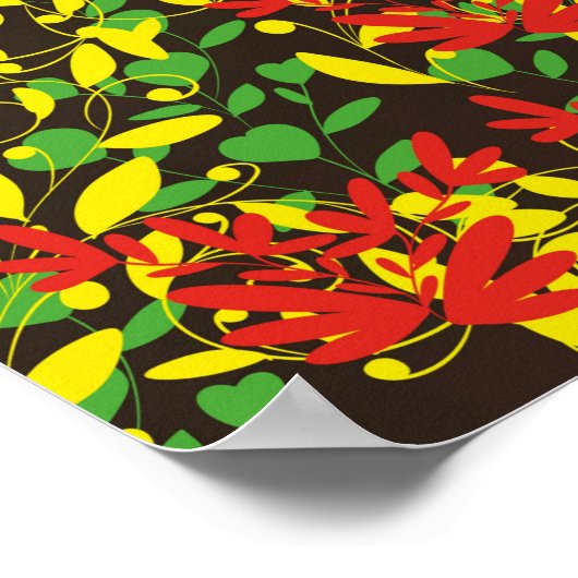 Poster feuille (Coin)