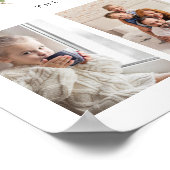 Poster Feuille botanique | Famille de trois photos (Coin)